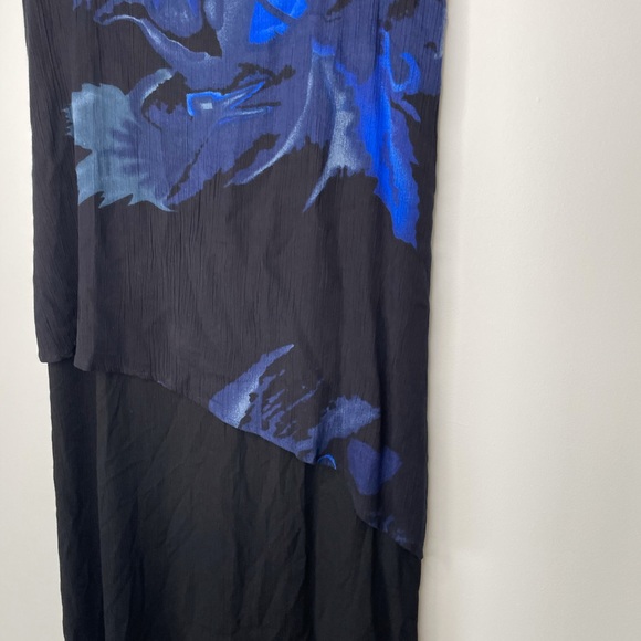 Dylan blue black maxi dress beach large - Picture 3 of 9